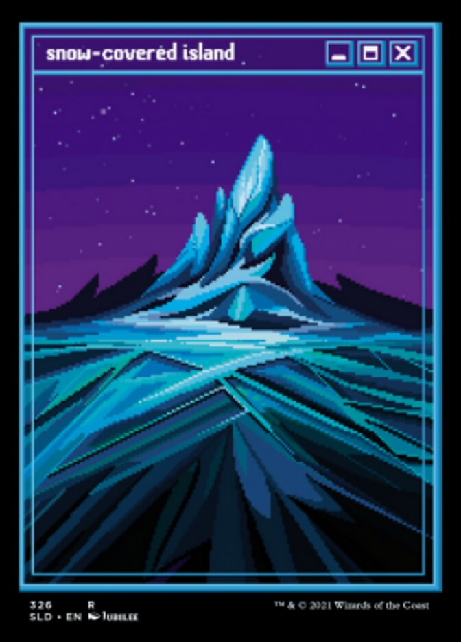 Snow-Covered Island (Foil Etched) [Secret Lair Drop Series] | Gear Gaming Fayetteville