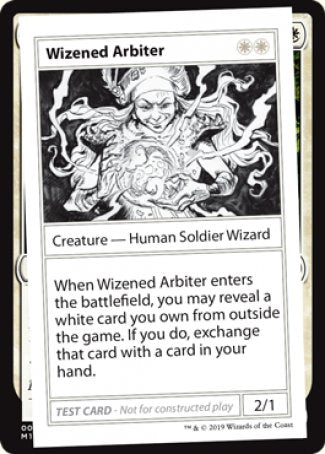 Wizened Arbiter (2021 Edition) [Mystery Booster Playtest Cards] | Gear Gaming Fayetteville