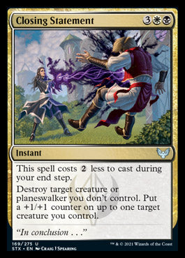 Closing Statement [Strixhaven: School of Mages] | Gear Gaming Fayetteville
