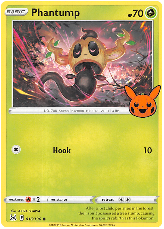 Phantump (016/196) [Trick or Trade 2023] | Gear Gaming Fayetteville