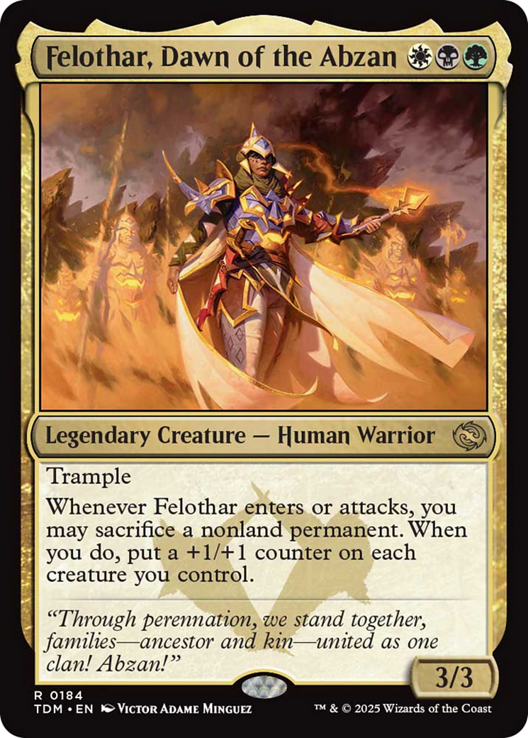 Felothar, Dawn of the Abzan [Tarkir: Dragonstorm] | Gear Gaming Fayetteville