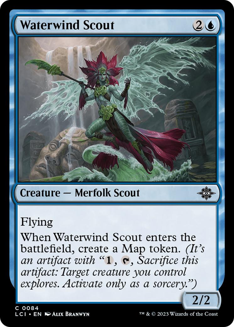 Waterwind Scout [The Lost Caverns of Ixalan] | Gear Gaming Fayetteville