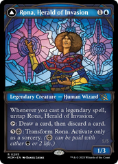 Rona, Herald of Invasion // Rona, Tolarian Obliterator (Showcase Planar Booster Fun) [March of the Machine] | Gear Gaming Fayetteville