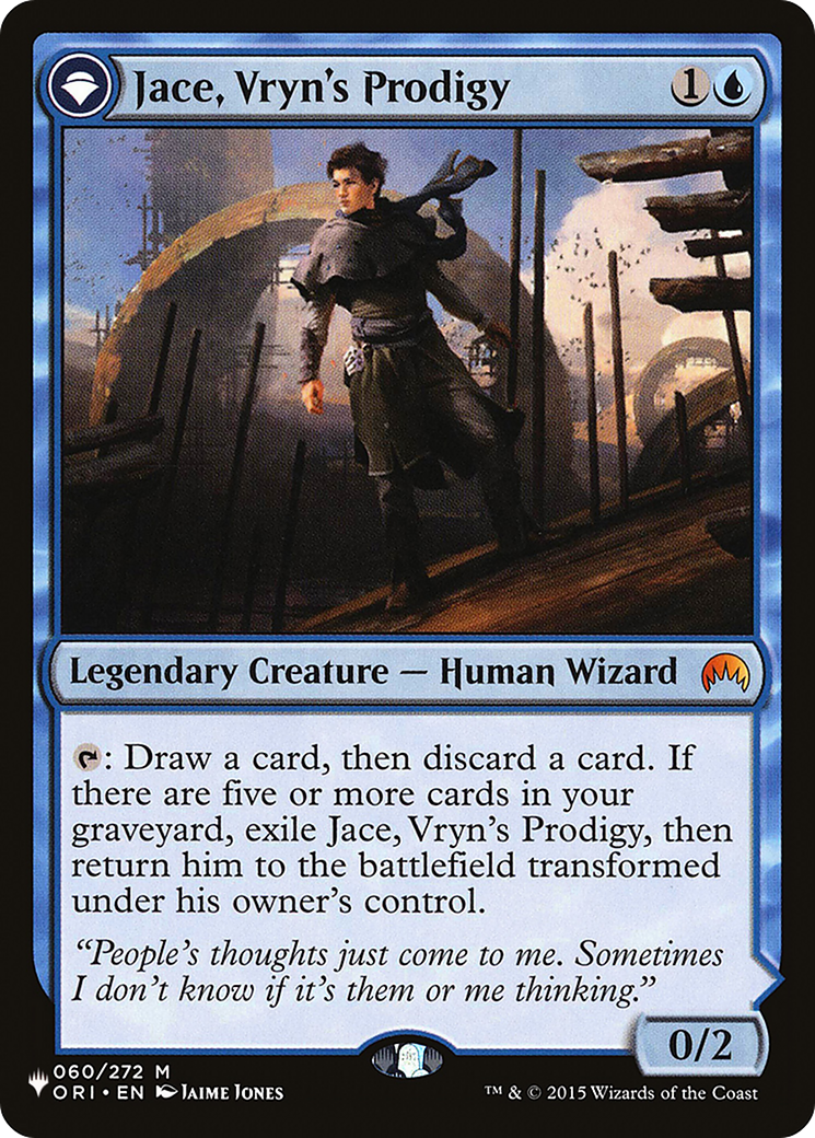 Jace, Vryn's Prodigy // Jace, Telepath Unbound [Secret Lair: From Cute to Brute] | Gear Gaming Fayetteville