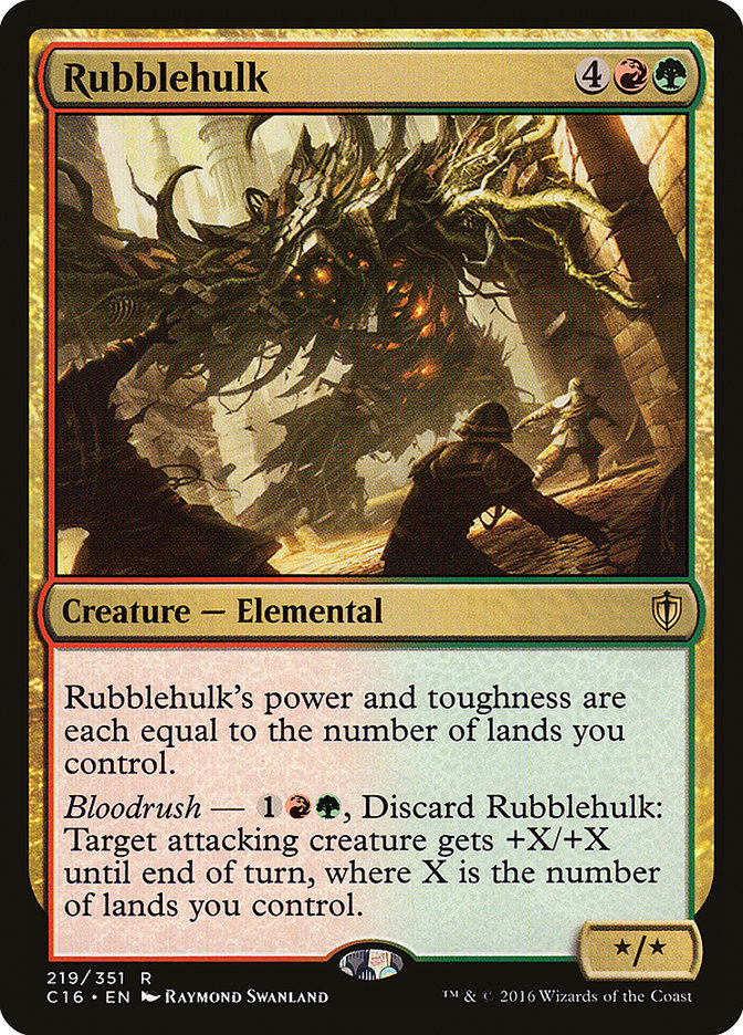 Rubblehulk [Commander 2016] | Gear Gaming Fayetteville