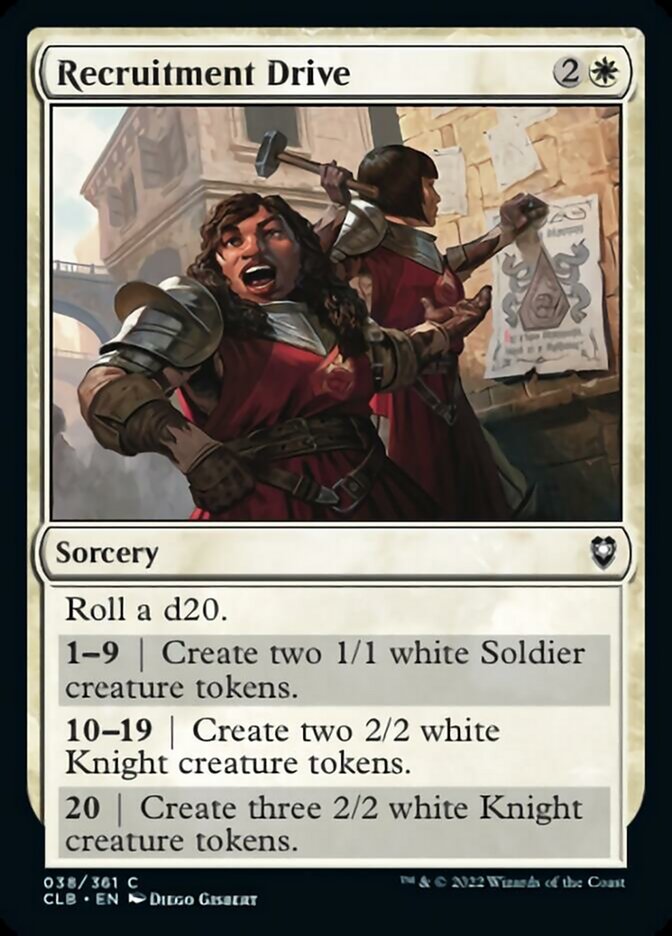 Recruitment Drive [Commander Legends: Battle for Baldur's Gate] | Gear Gaming Fayetteville