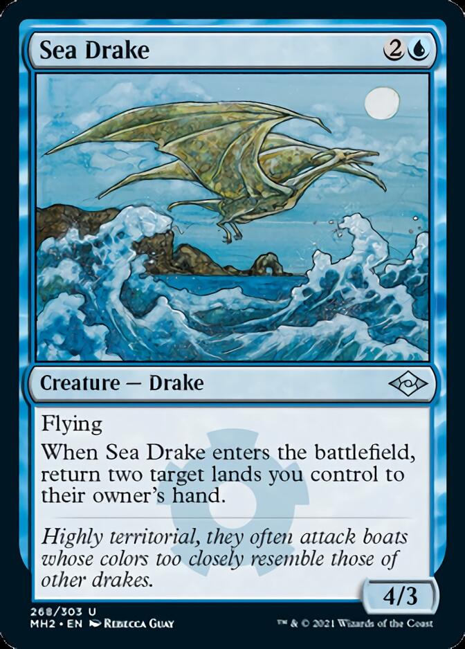 Sea Drake (Foil Etched) [Modern Horizons 2] | Gear Gaming Fayetteville