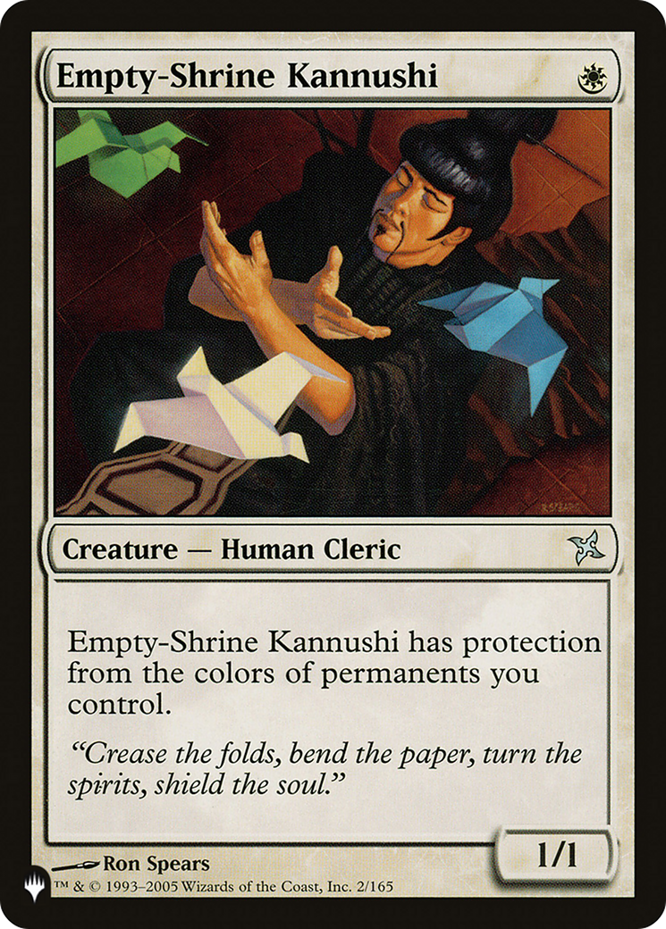 Empty-Shrine Kannushi [The List Reprints] | Gear Gaming Fayetteville