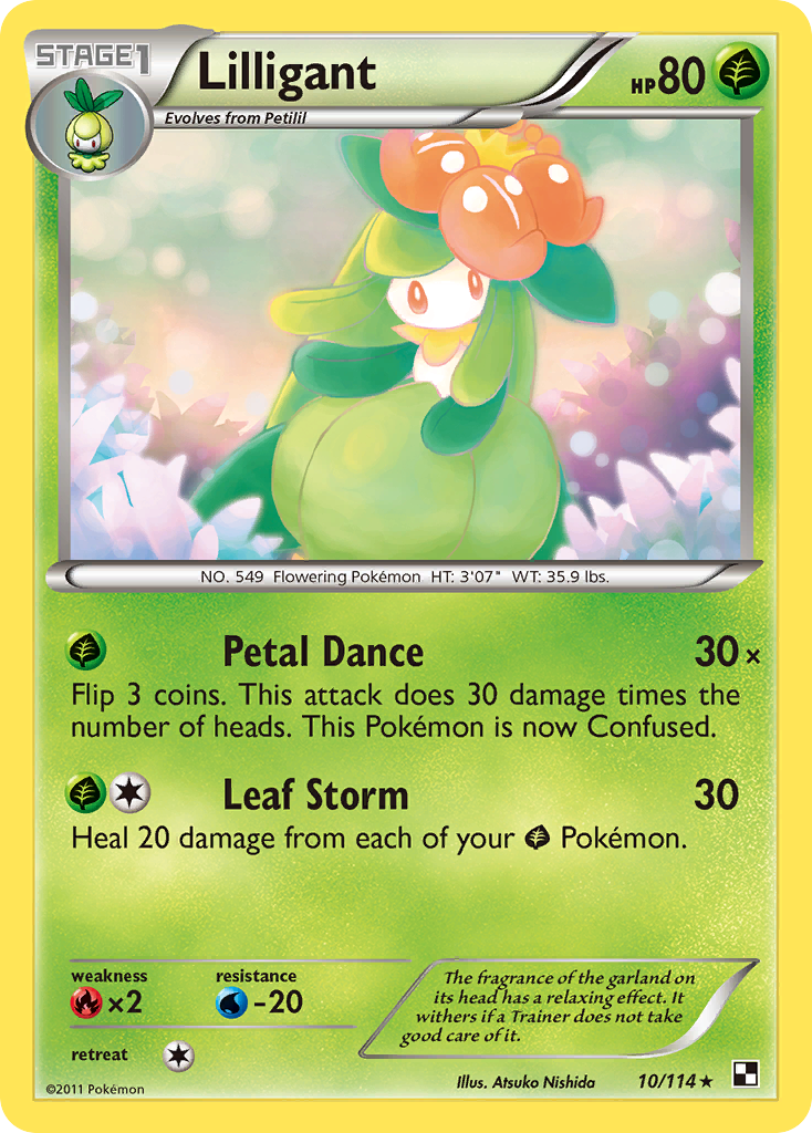 Lilligant (10/114) [Black & White: Base Set] | Gear Gaming Fayetteville