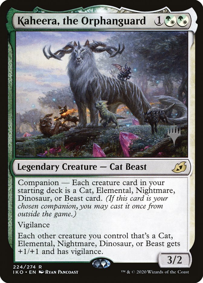 Kaheera, the Orphanguard (Promo Pack) [Ikoria: Lair of Behemoths Promos] | Gear Gaming Fayetteville