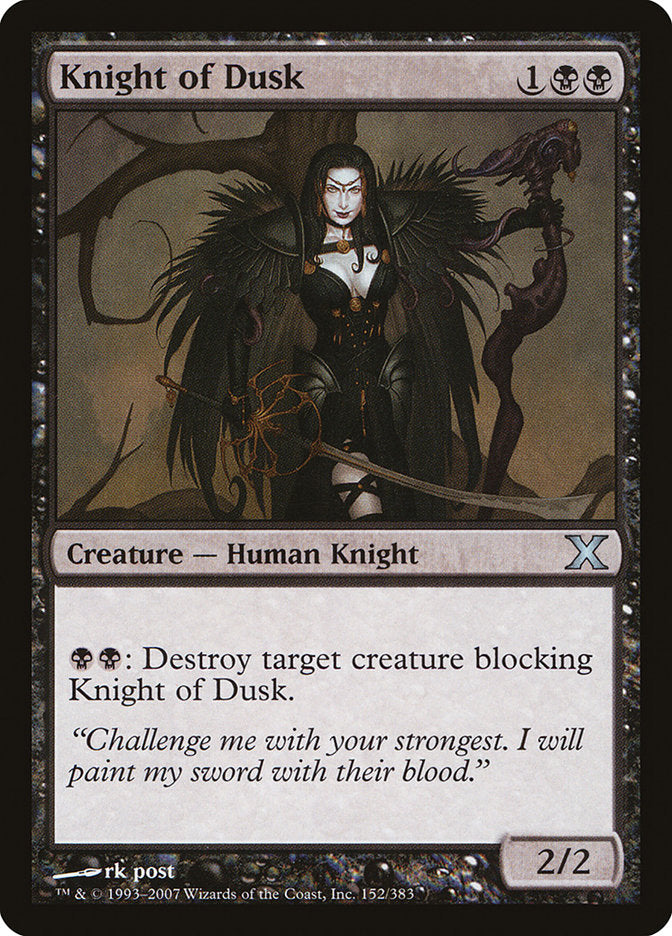 Knight of Dusk [Tenth Edition] | Gear Gaming Fayetteville