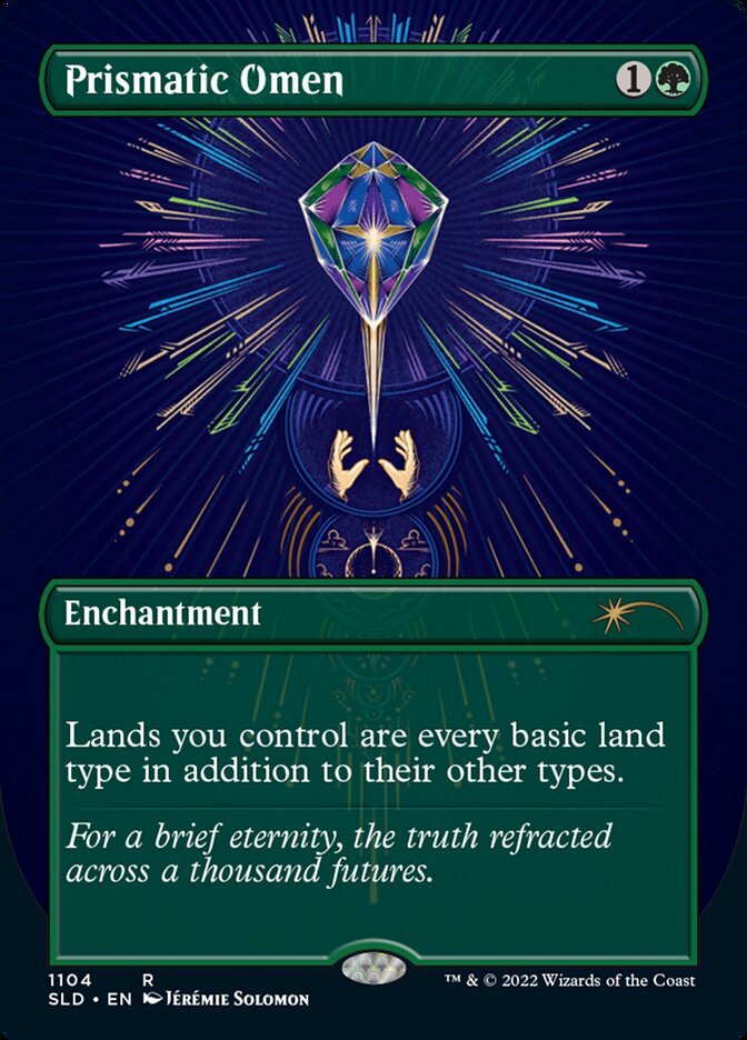 Prismatic Omen (Borderless) [Secret Lair Drop Series] | Gear Gaming Fayetteville