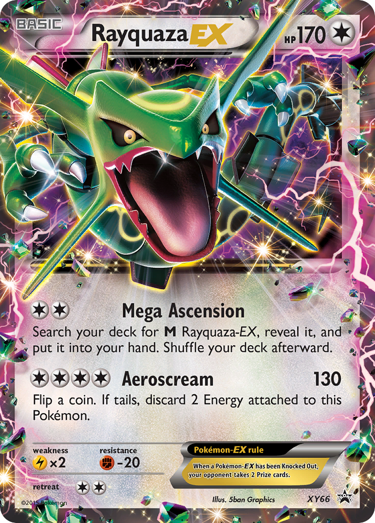 Rayquaza EX (XY66) [XY: Black Star Promos] | Gear Gaming Fayetteville