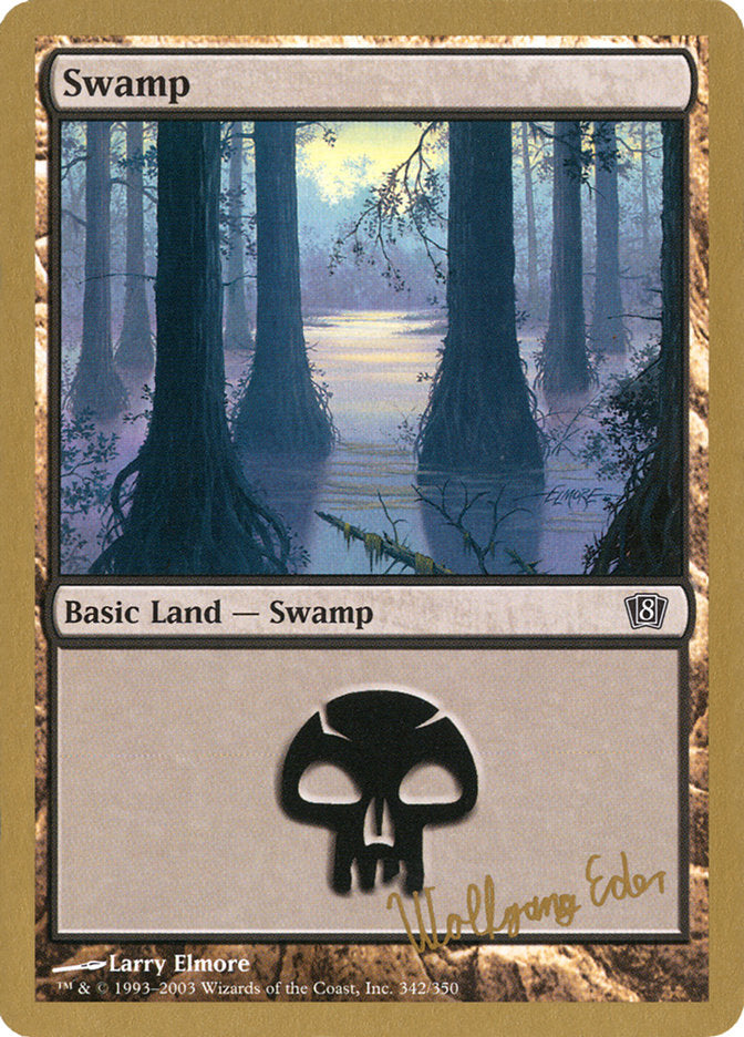 Swamp (344) (we342) [World Championship Decks 2003] | Gear Gaming Fayetteville