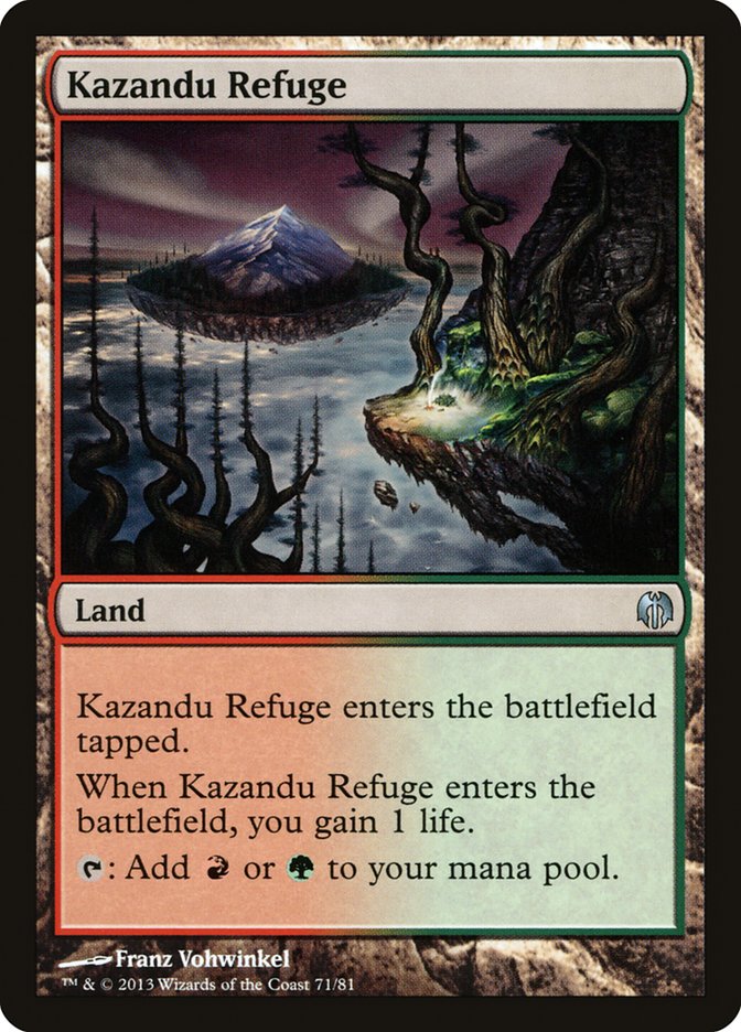 Kazandu Refuge [Duel Decks: Heroes vs. Monsters] | Gear Gaming Fayetteville