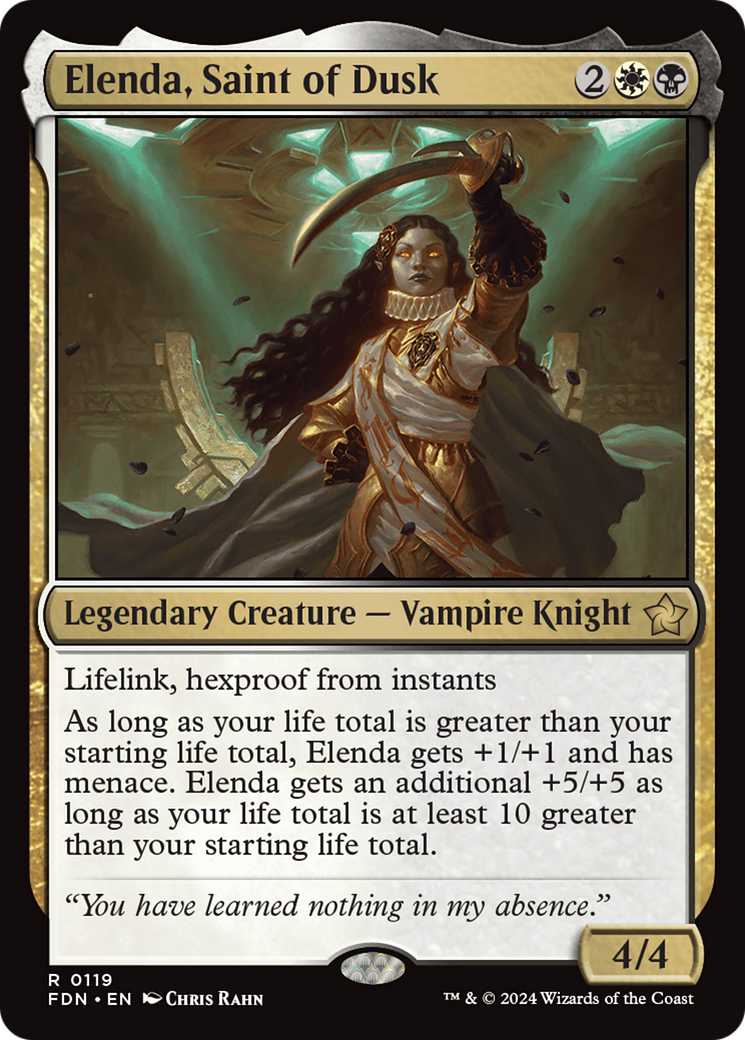 Elenda, Saint of Dusk [Foundations] | Gear Gaming Fayetteville