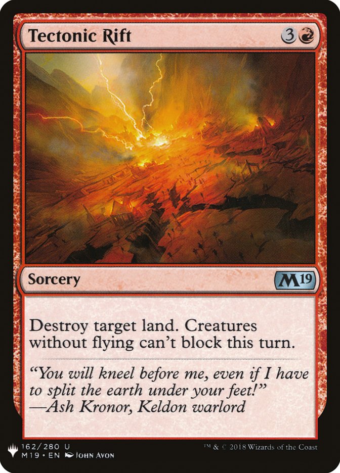 Tectonic Rift [Mystery Booster] | Gear Gaming Fayetteville