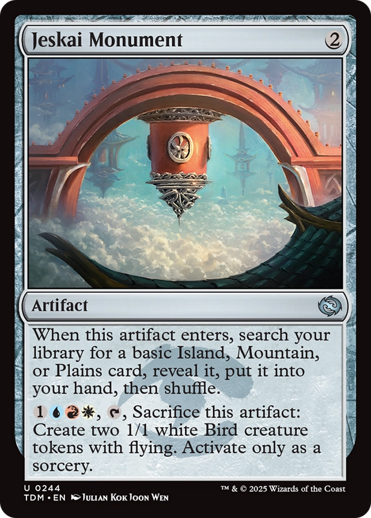 Jeskai Monument [Tarkir: Dragonstorm] | Gear Gaming Fayetteville