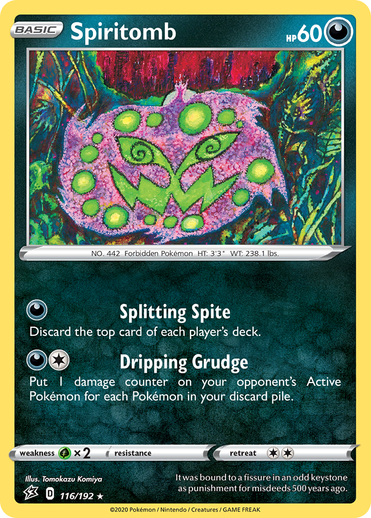 Spiritomb (116/192) [Sword & Shield: Rebel Clash] | Gear Gaming Fayetteville