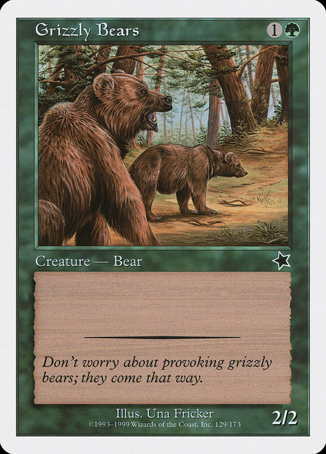 Grizzly Bears [Starter 1999] | Gear Gaming Fayetteville