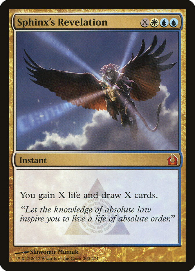 Sphinx's Revelation [Return to Ravnica] | Gear Gaming Fayetteville