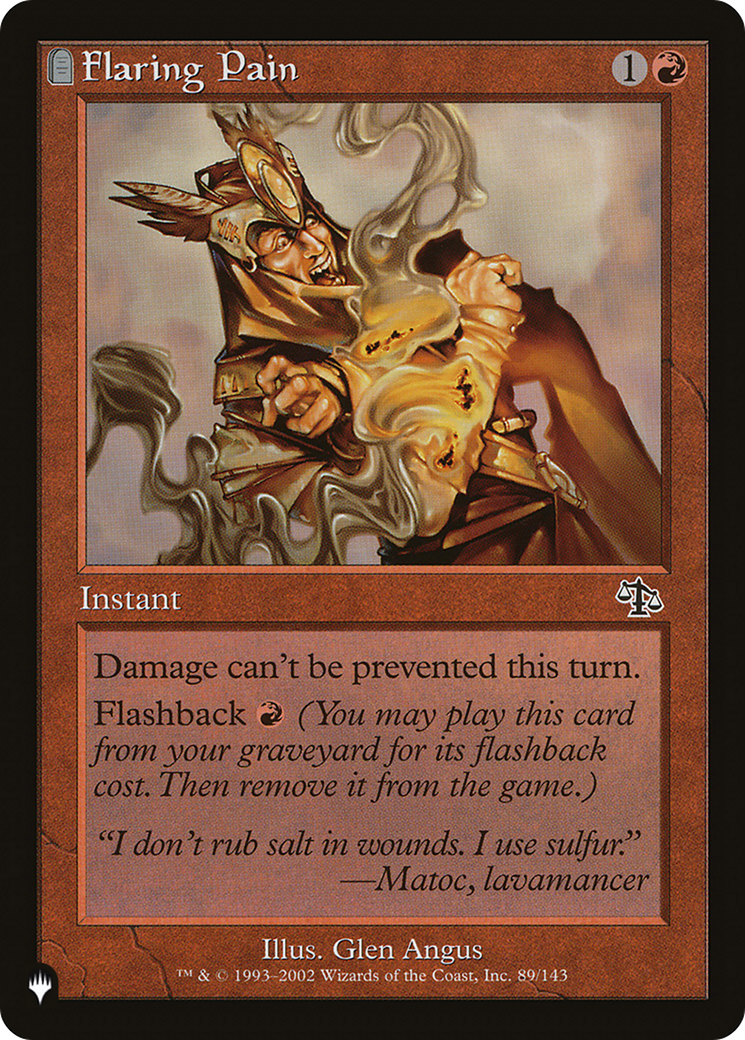 Flaring Pain [The List] | Gear Gaming Fayetteville