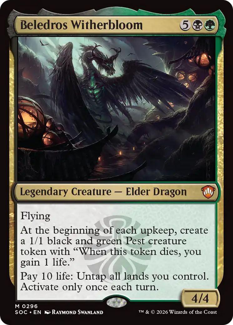 Beledros Witherbloom [Secrets of Strixhaven Commander] | Gear Gaming Fayetteville