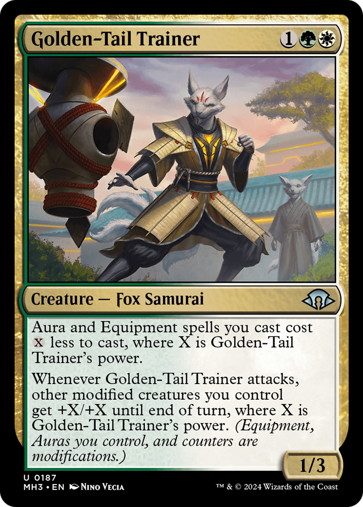 Golden-Tail Trainer [Modern Horizons 3] | Gear Gaming Fayetteville