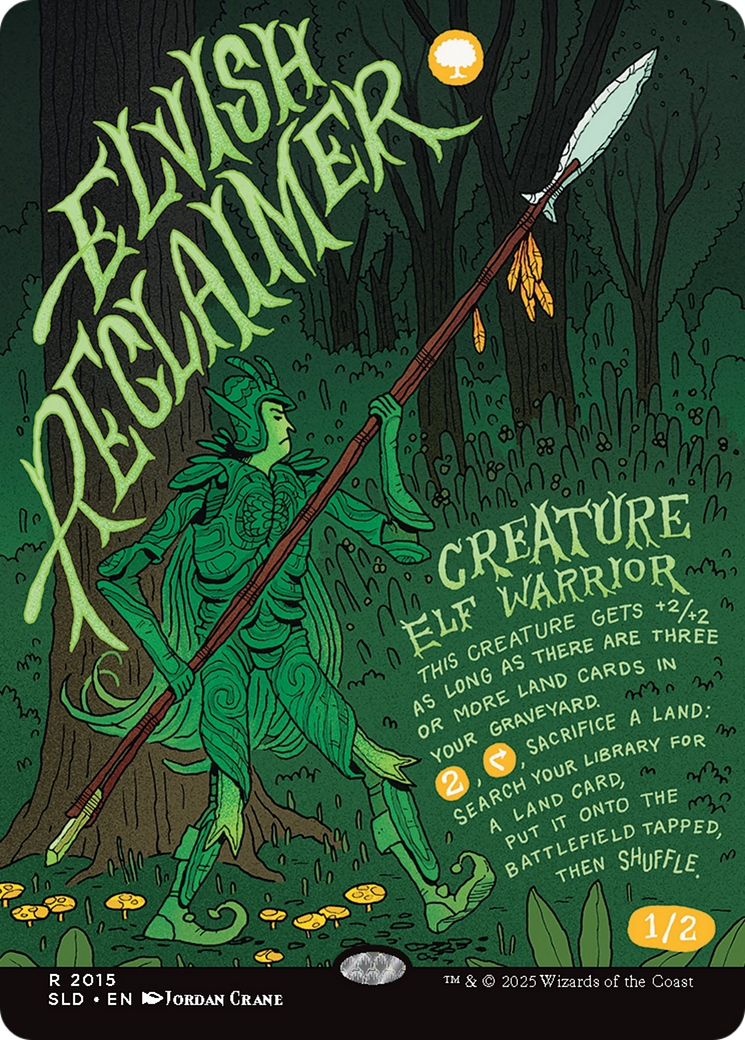 Elvish Reclaimer [Secret Lair Drop Series] | Gear Gaming Fayetteville