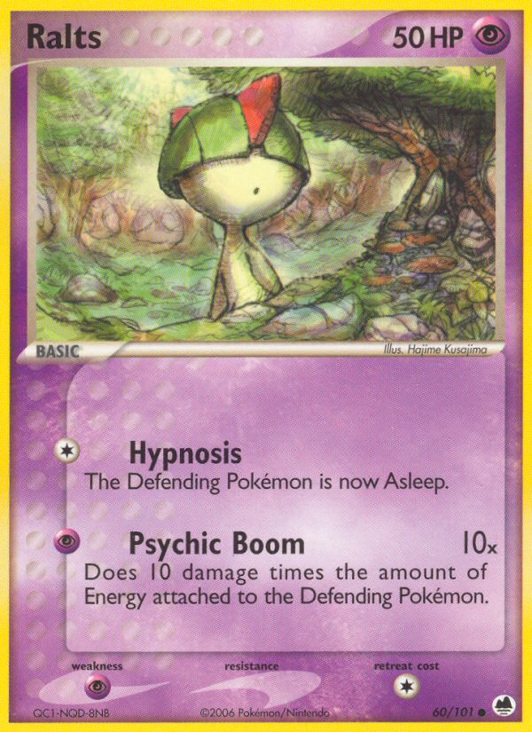 Ralts (60/101) [EX: Dragon Frontiers] | Gear Gaming Fayetteville