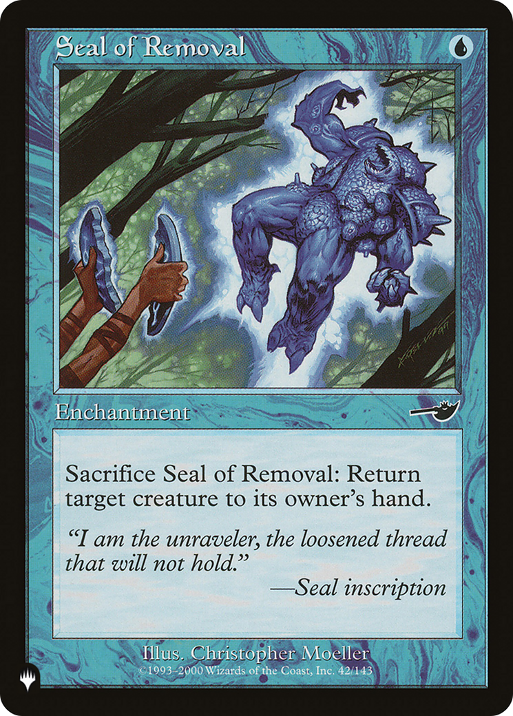 Seal of Removal [The List Reprints] | Gear Gaming Fayetteville