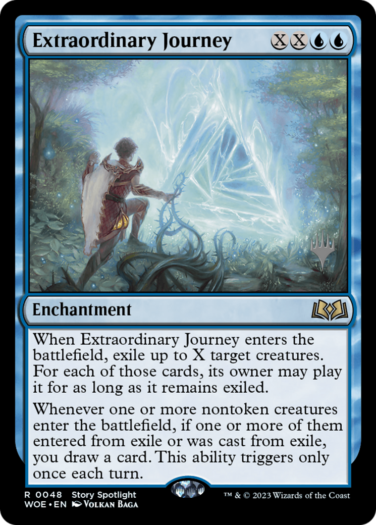Extraordinary Journey (Promo Pack) [Wilds of Eldraine Promos] | Gear Gaming Fayetteville