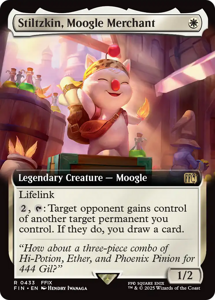 Stiltzkin, Moogle Merchant (Extended Art) [FINAL FANTASY] | Gear Gaming Fayetteville
