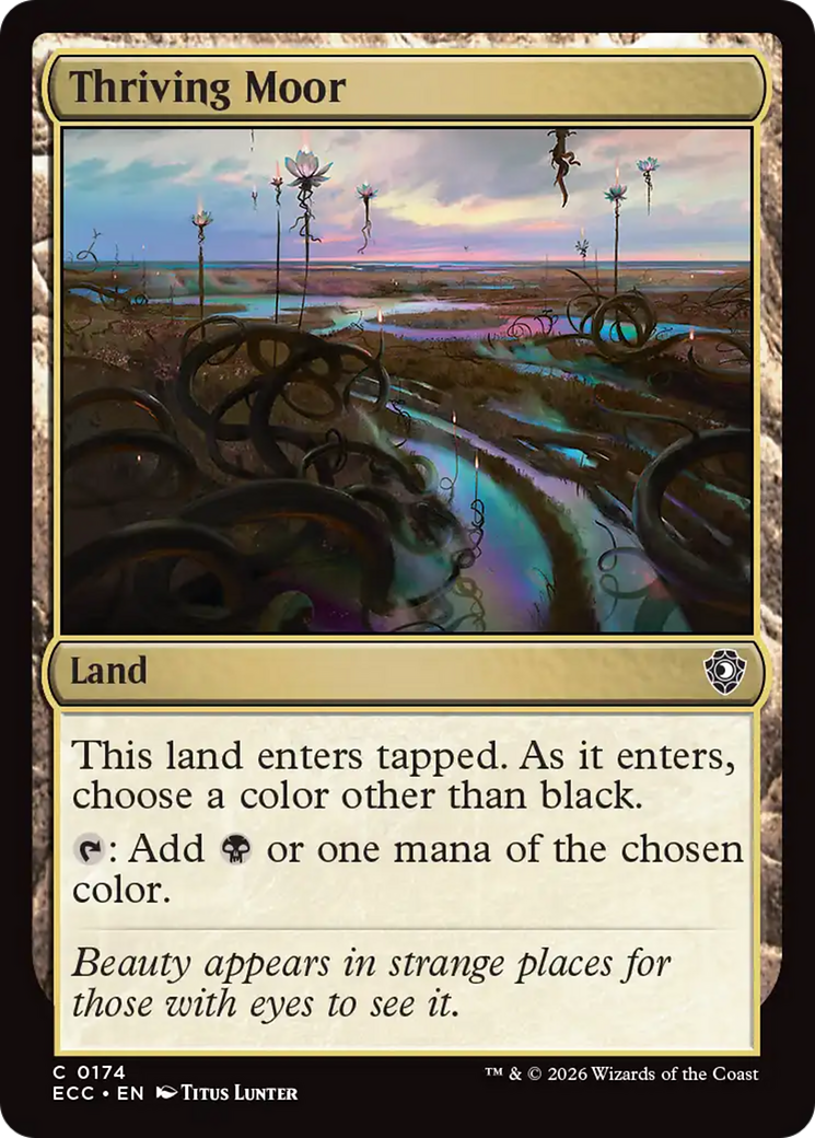 Thriving Moor [Lorwyn Eclipsed Commander] | Gear Gaming Fayetteville
