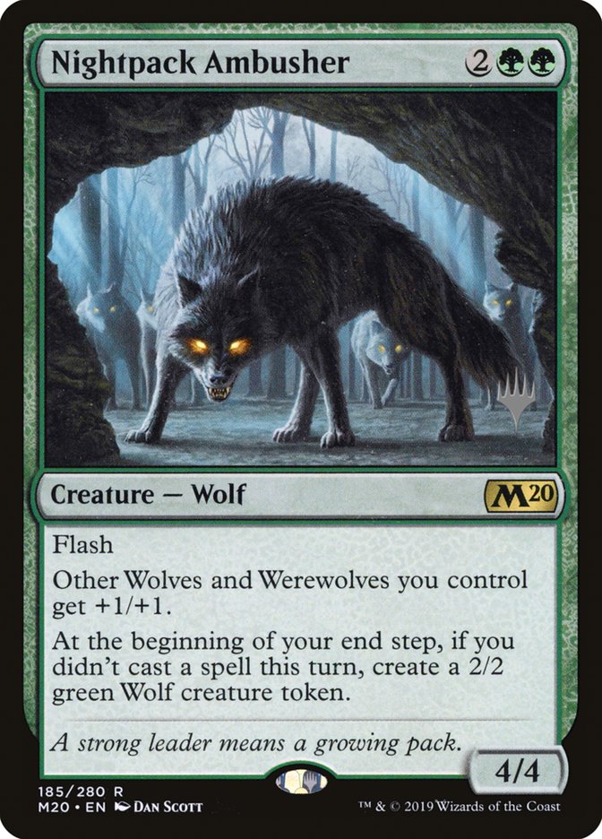 Nightpack Ambusher (Promo Pack) [Core Set 2020 Promos] | Gear Gaming Fayetteville