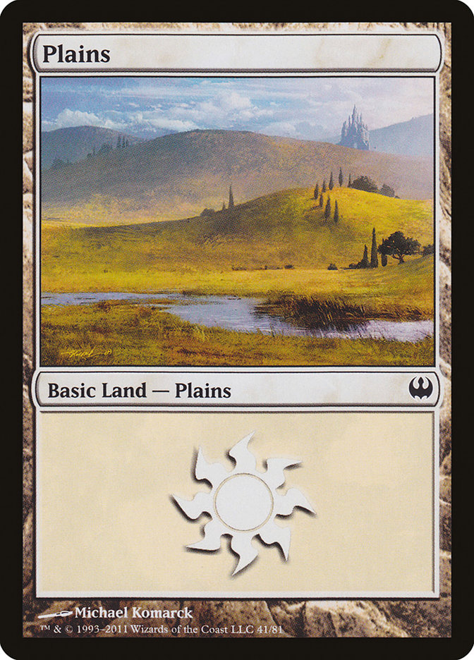 Plains (41) [Duel Decks: Knights vs. Dragons] | Gear Gaming Fayetteville