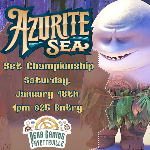 Gear Fayetteville - Disney's Lorcana: Azurite Sea Set Championship ticket - Sat, 18 Jan 2025