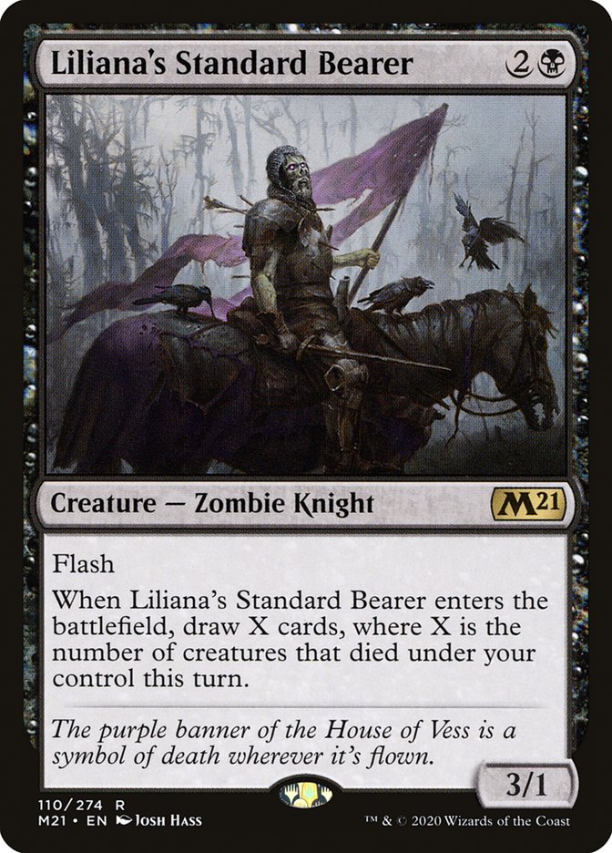 Liliana's Standard Bearer [Core Set 2021] | Gear Gaming Fayetteville