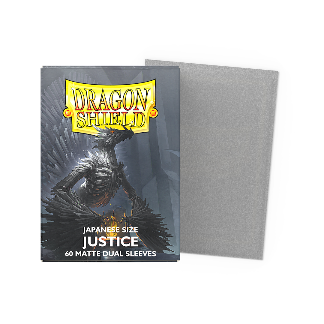 Dragon Shield Mini Dual Matte (60ct) Justice | Gear Gaming Fayetteville