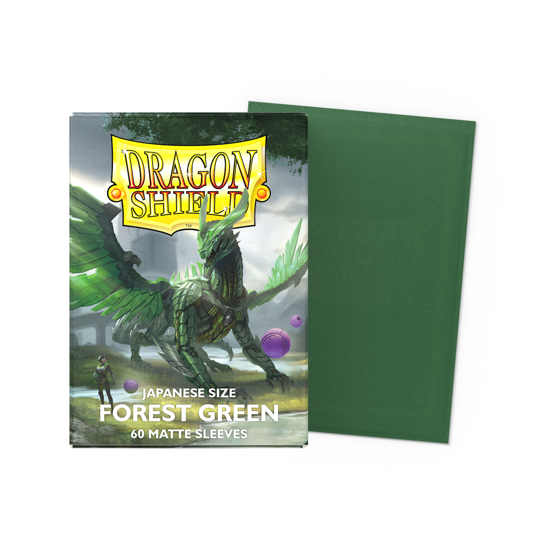 Dragon Shield Mini Matte (60ct) Forest Green | Gear Gaming Fayetteville