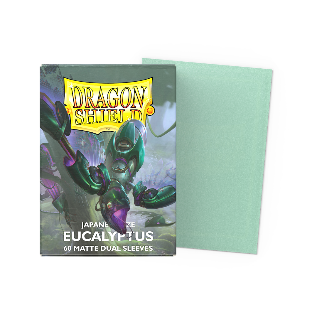 Dragon Shield Mini Dual Matte (60ct) Eucalyptus | Gear Gaming Fayetteville