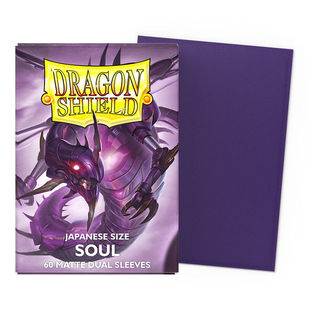 Dragon Shield Mini Dual Matte (60ct) Soul | Gear Gaming Fayetteville