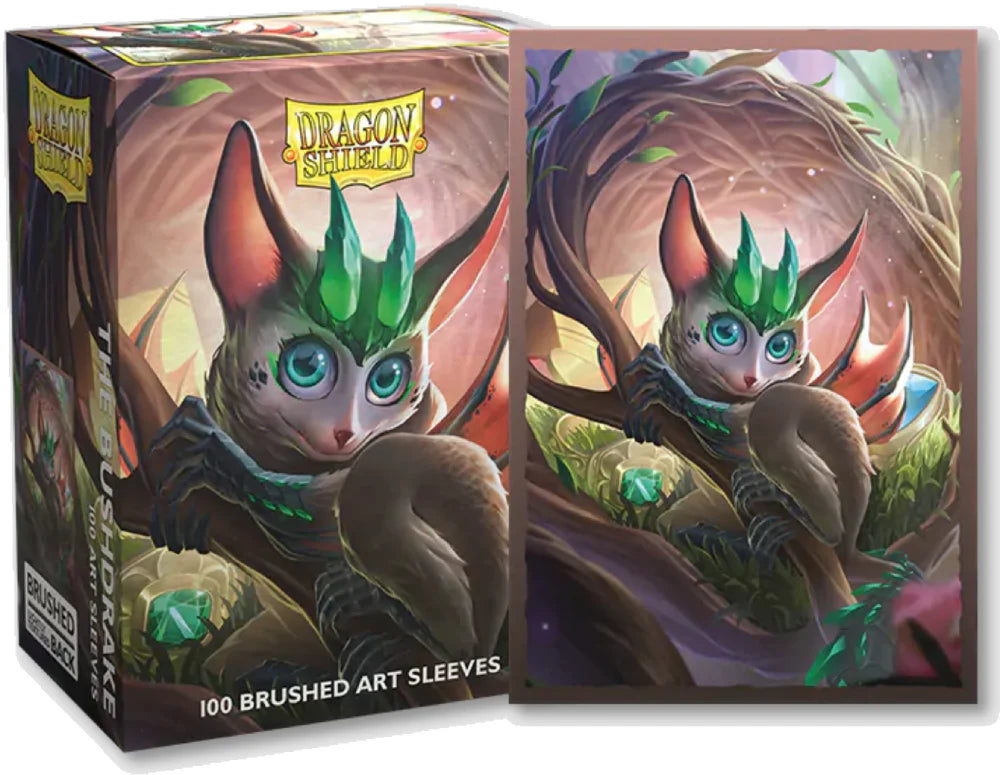 Dragon Shield Brushed Art Sleeves (100ct) The Bushdrake | Gear Gaming Fayetteville