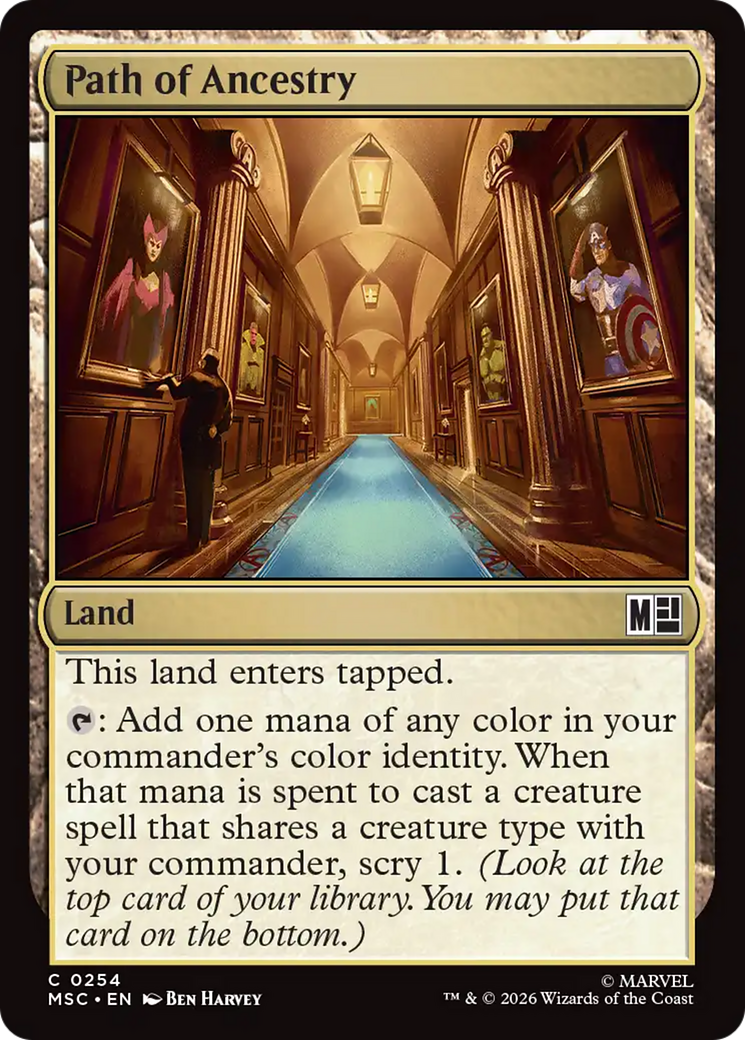 Path of Ancestry [Marvel Super Heroes Commander] | Gear Gaming Fayetteville