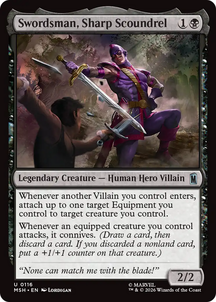Swordsman, Sharp Scoundrel [Marvel Super Heroes] | Gear Gaming Fayetteville