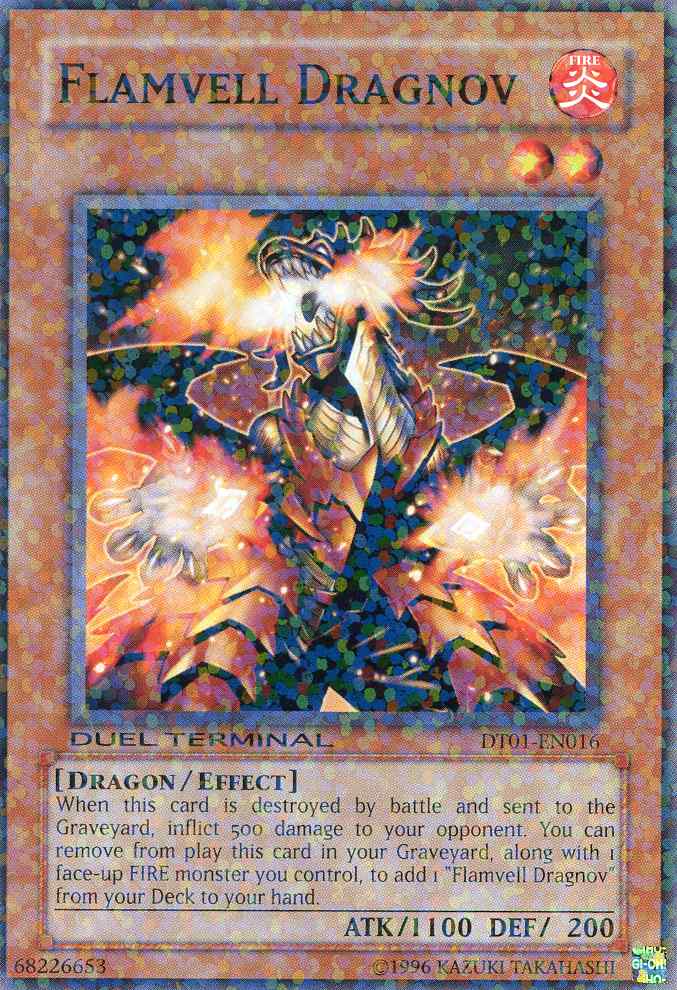 Flamvell Dragnov [DT01-EN016] Super Rare | Gear Gaming Fayetteville