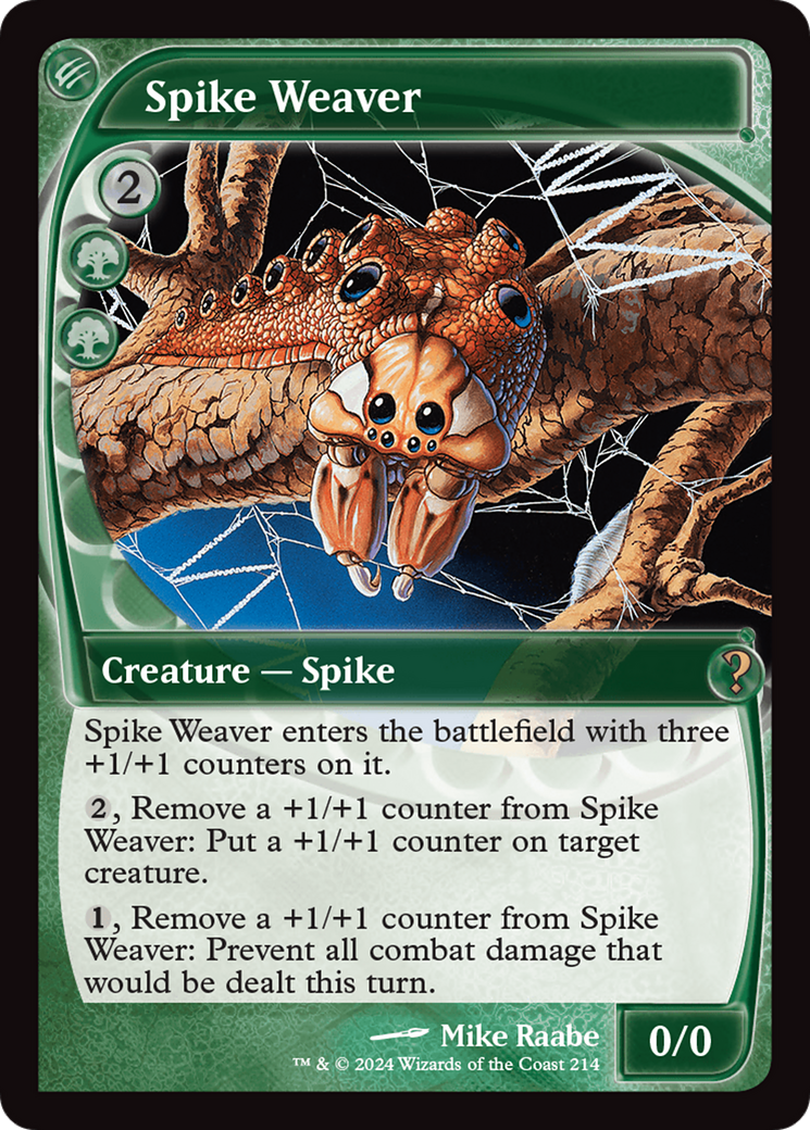 Spike Weaver (Future Sight) [Mystery Booster 2] | Gear Gaming Fayetteville