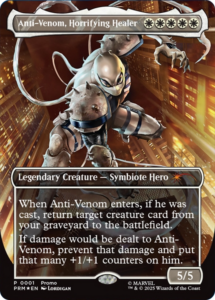 Anti-Venom, Horrifying Healer (Borderless) [Media Promos] | Gear Gaming Fayetteville