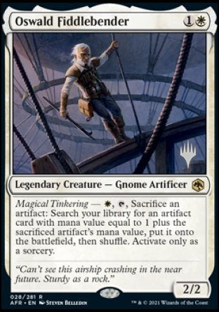 Oswald Fiddlebender (Promo Pack) [Dungeons & Dragons: Adventures in the Forgotten Realms Promos] | Gear Gaming Fayetteville