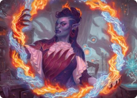 Rootha, Mercurial Artist Art Card [Strixhaven: School of Mages Art Series] | Gear Gaming Fayetteville